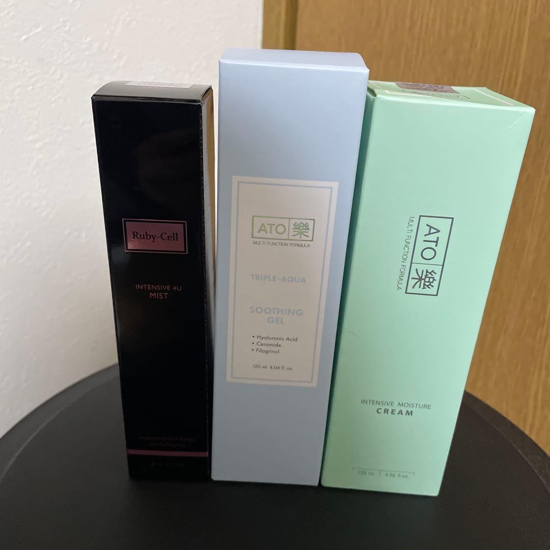Ruby-Cell ルビーセル　4Uミスト&ジェル&クリームの3点セット