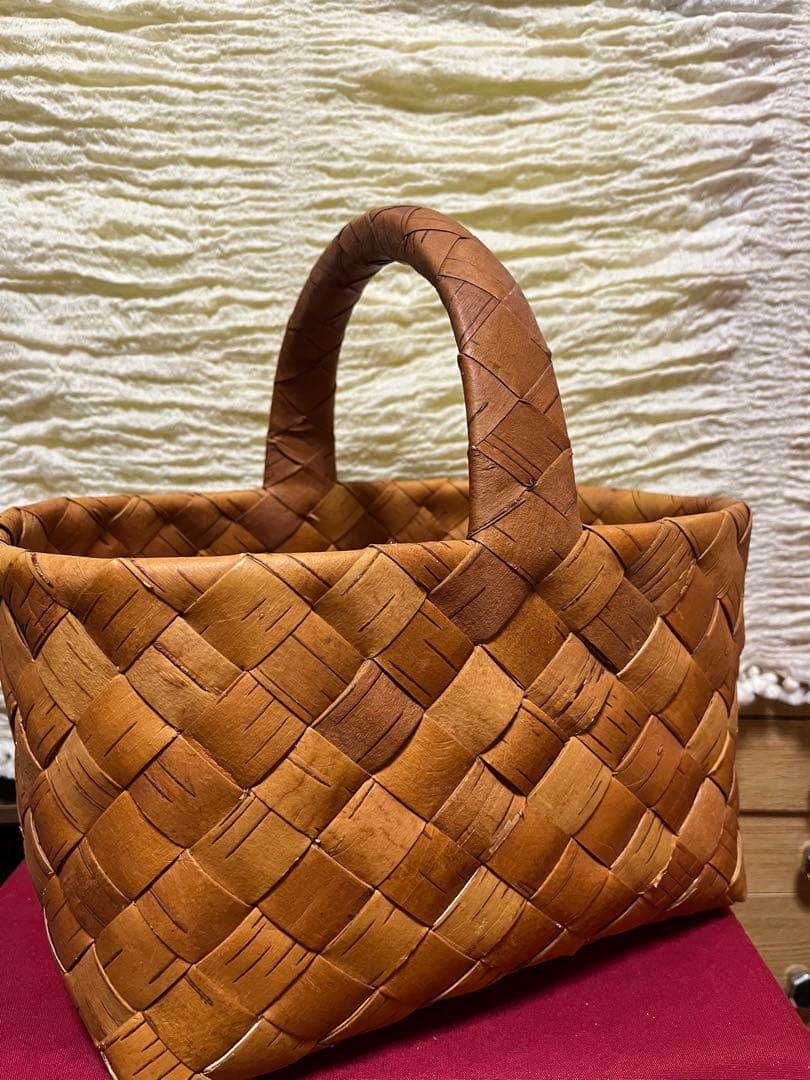 Galina ガリーナ 白樺かご　特大サイズ　オーバル　フィンランド　バスケット