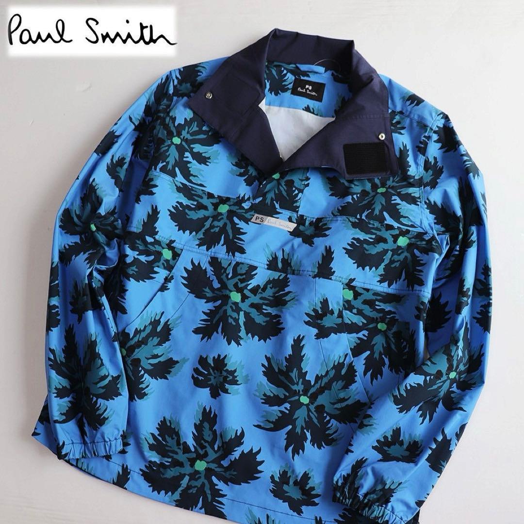 《ポールスミス 》新品 ビッグポケット パルミラの木柄 プルオーバーブルゾン L