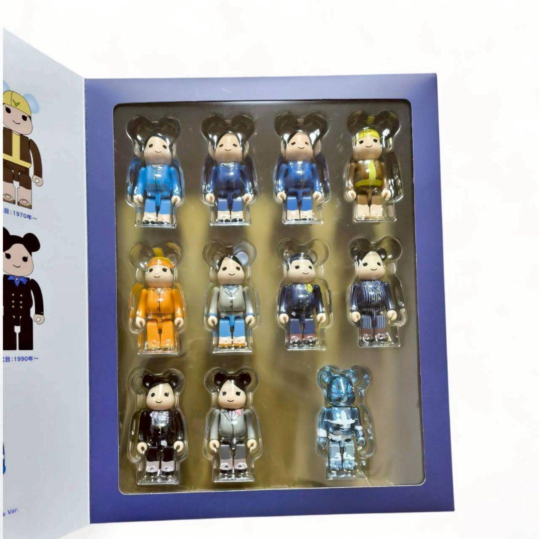BE@RBRICK【ANAオリジナル】創立70周年記念歴代制服 コレクション
