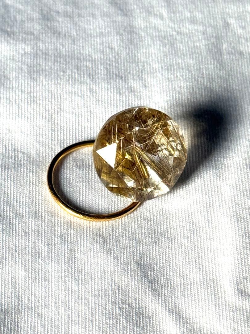 週末セール！2万円引！Etsuko Sonobe エツコソノベ　ルチルクォーツ