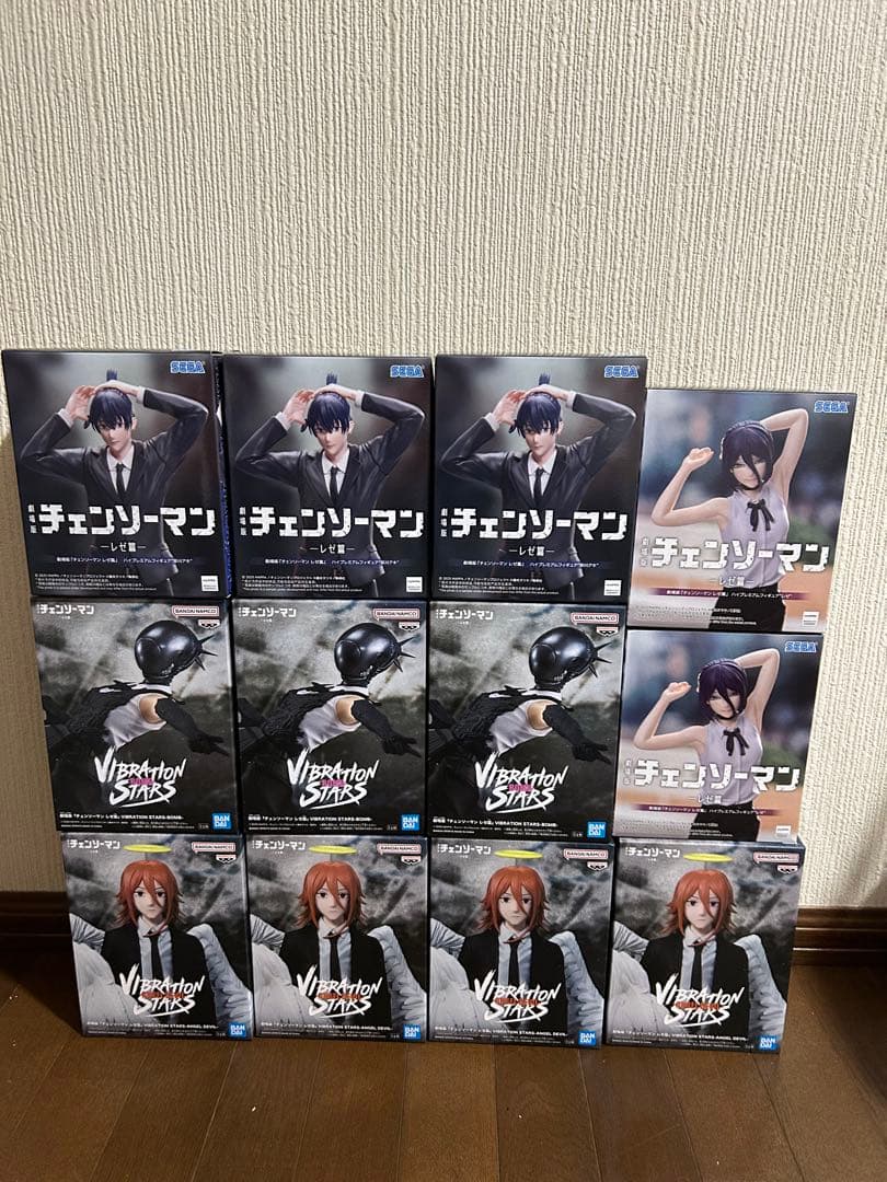 【新品未開封】劇場版『チェンソーマン レゼ篇』レゼ　フィギュアセットまとめ売り