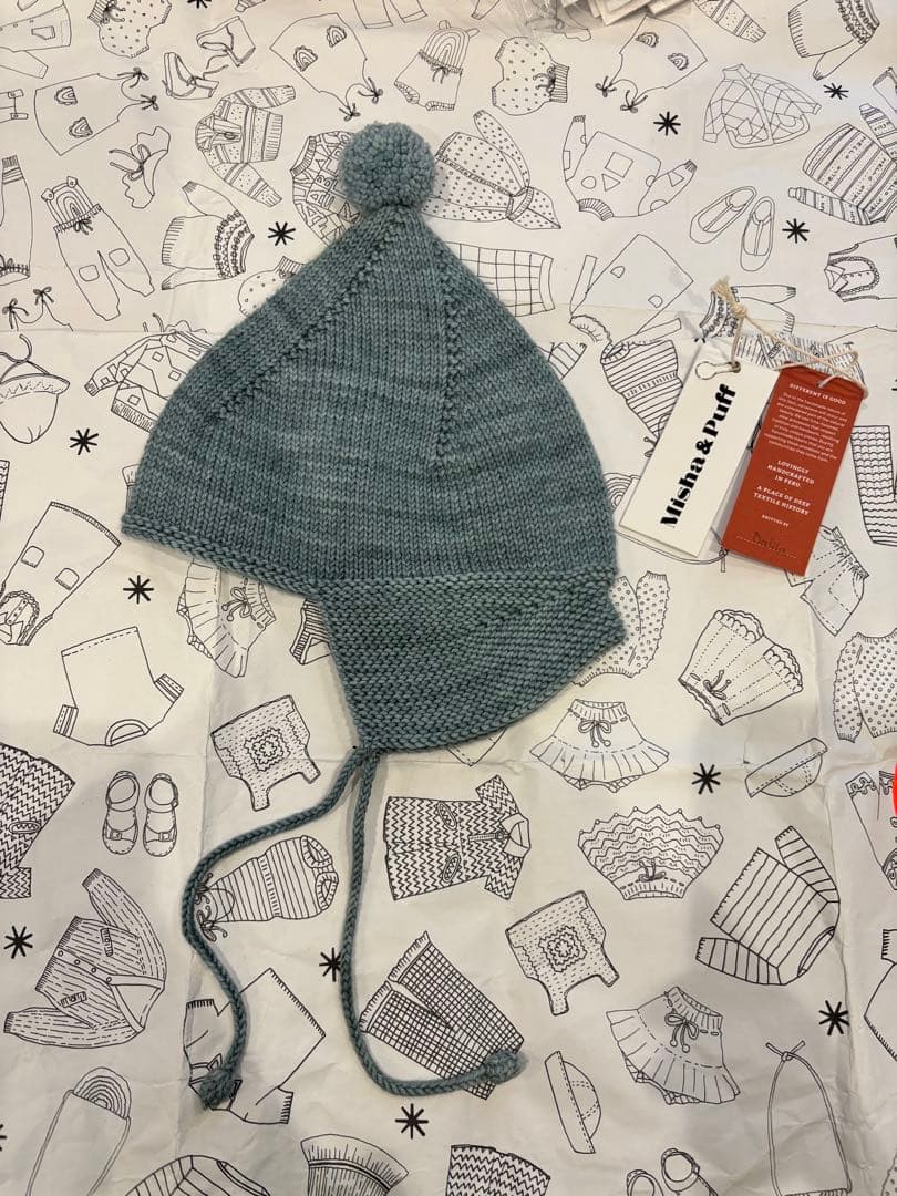 Misha & Puff ポインティ　水色