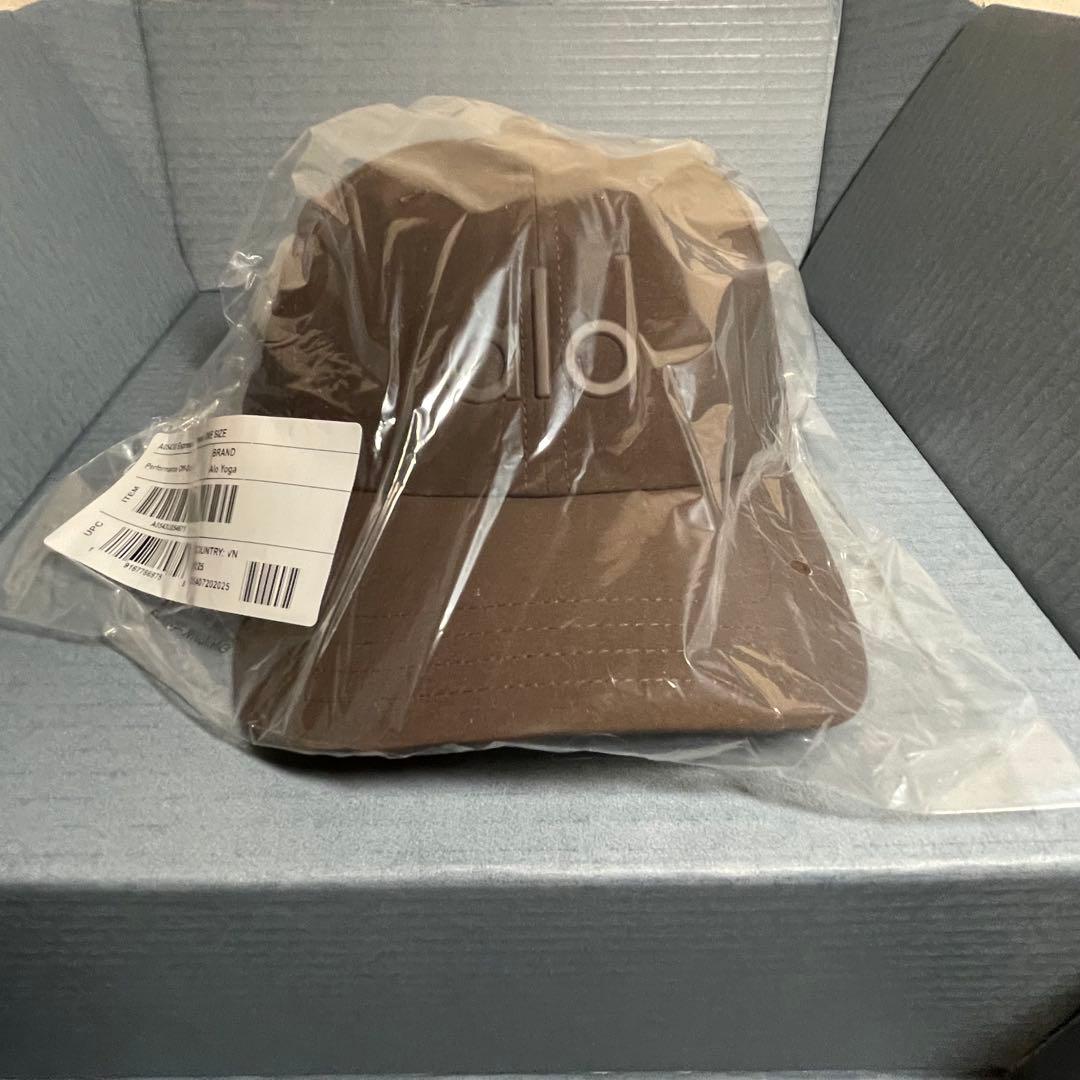 新品未使用 alo Off Duty Cap espresso エスプレッソ