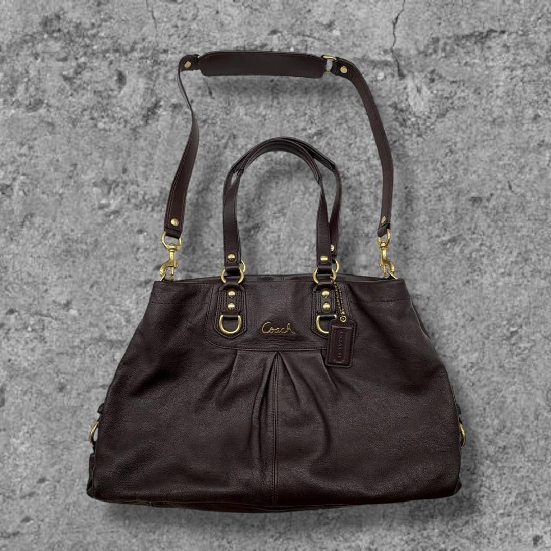 00s archive COACH tote bag 2way Y2K - メルカリ