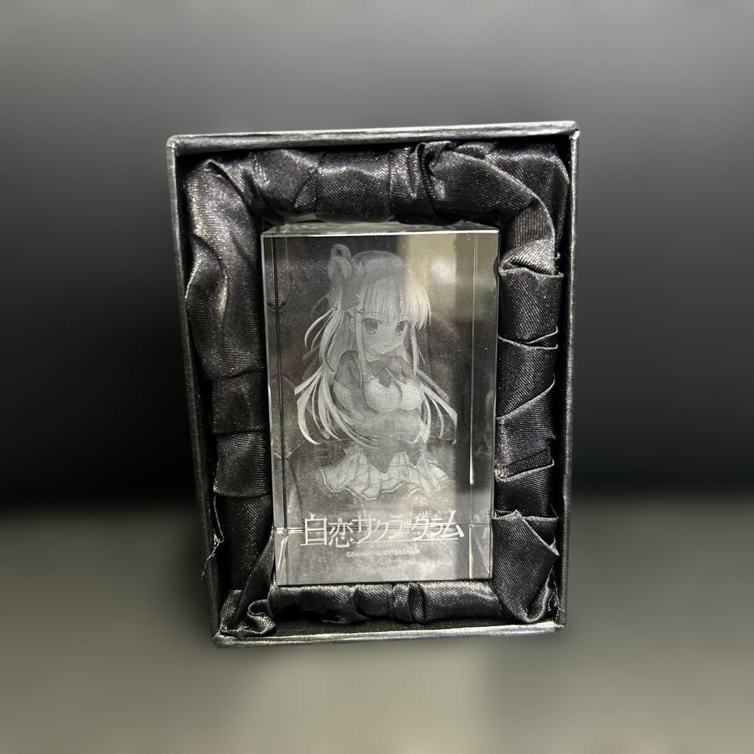 白恋サクラ＊グラム 3Dクリスタル ライトステージ付