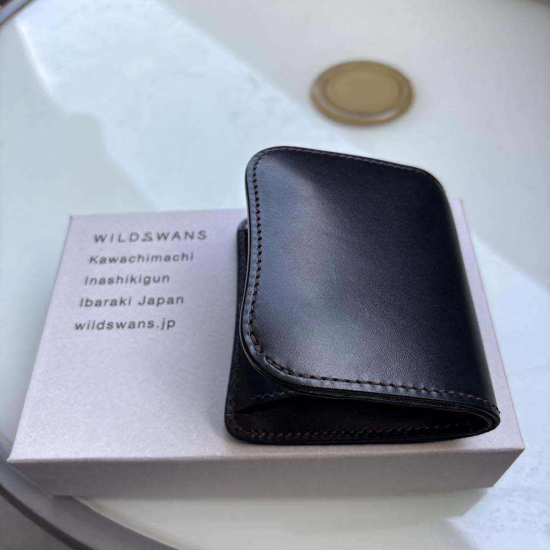WILDSWANS ブラック　サドルレザー　パーム V2