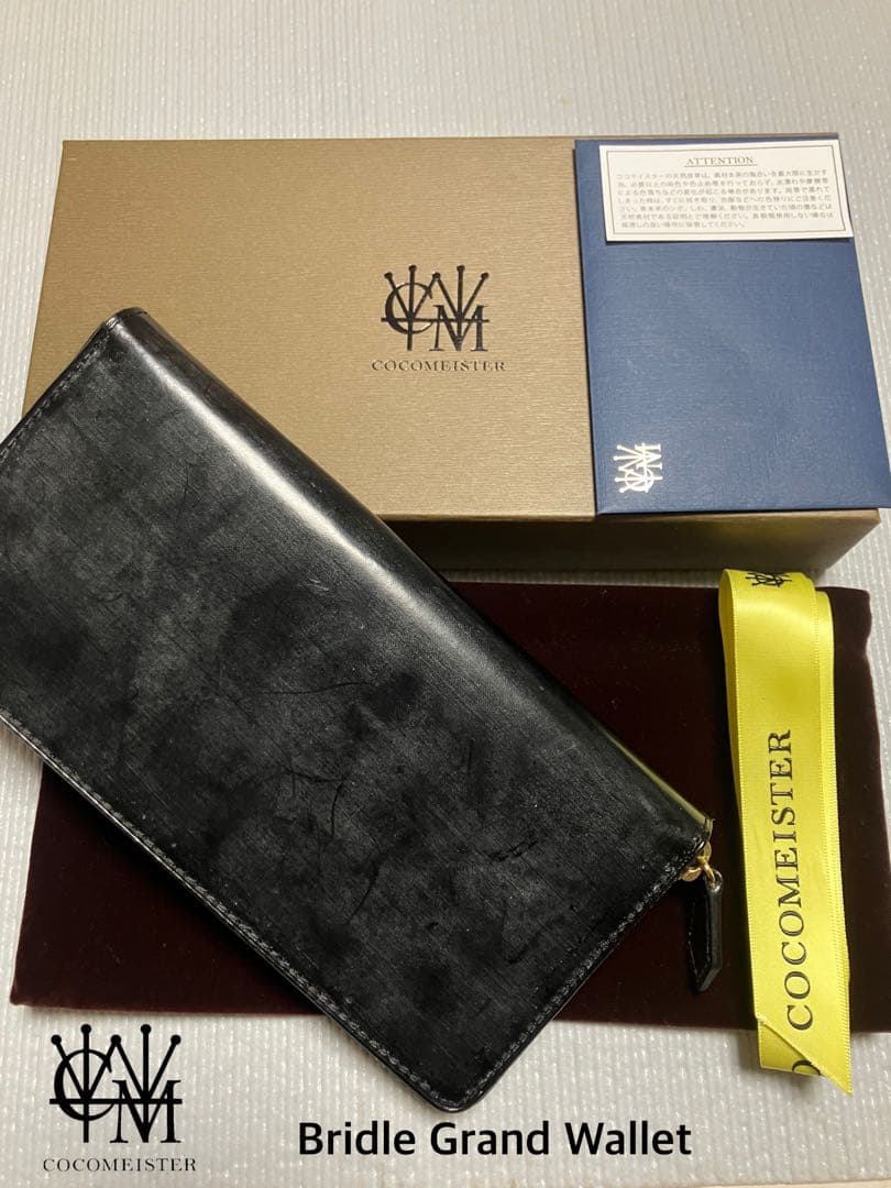 COCOMEISTER ブライドルグランドウォレット