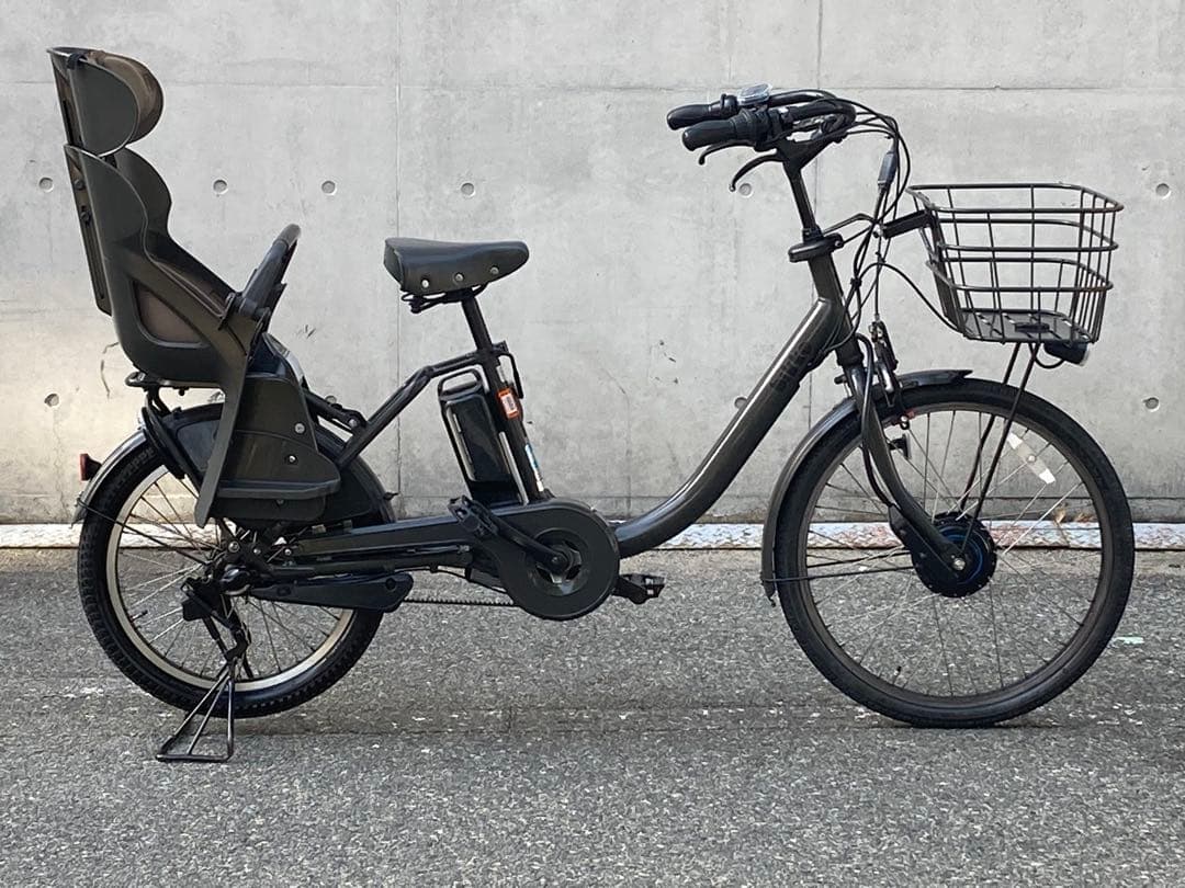 ✨高年式✨BRIDGESTONEピッケmob dd子供乗せ電動アシスト　送料込み bikke MOB dd （ビッケモブdd） ブリヂストン(BRIDGESTONE) 子供乗せ