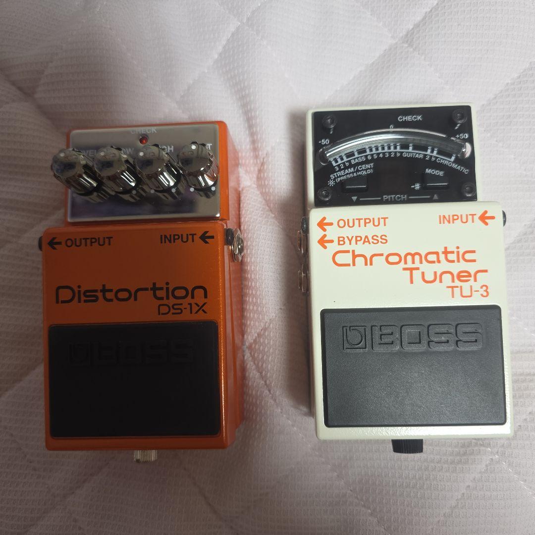 BOSS Distortion DS-1X(箱、説明書無し) & TU-3セット