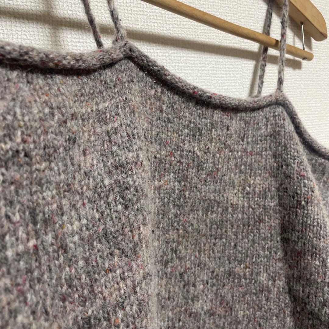 かぐれ カラーネップアルパカニットキャミソール - メルカリ