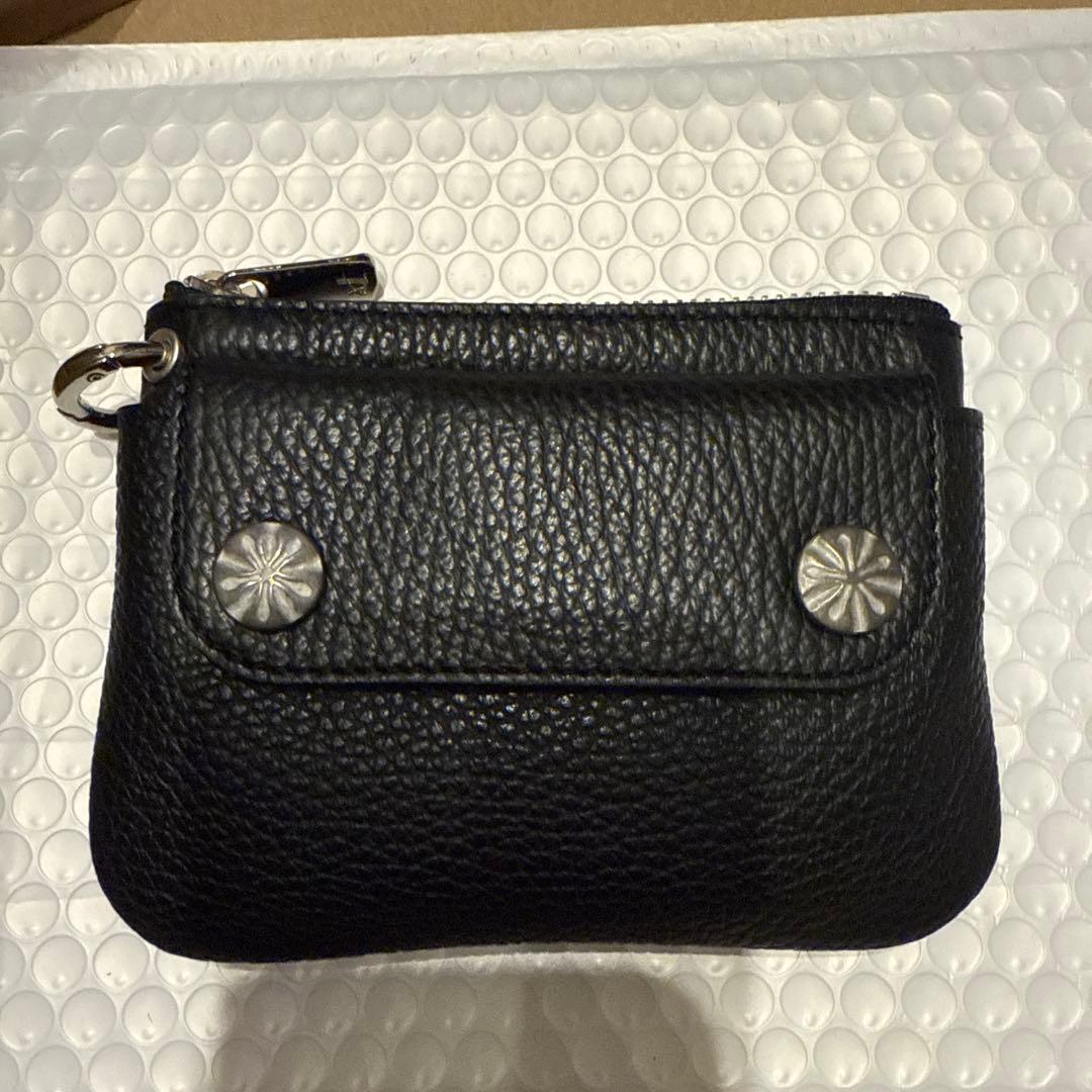 LOMEI Zipper Compact Wallet BLACK - メルカリ