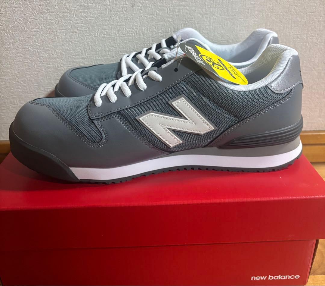 new balance 安全靴 グレー　26.5㎝未使用