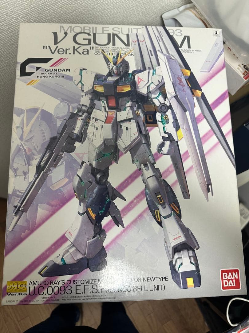 28日まで期間限定値下げ香港限定MG νガンダム Ver.Ka クリア1/100