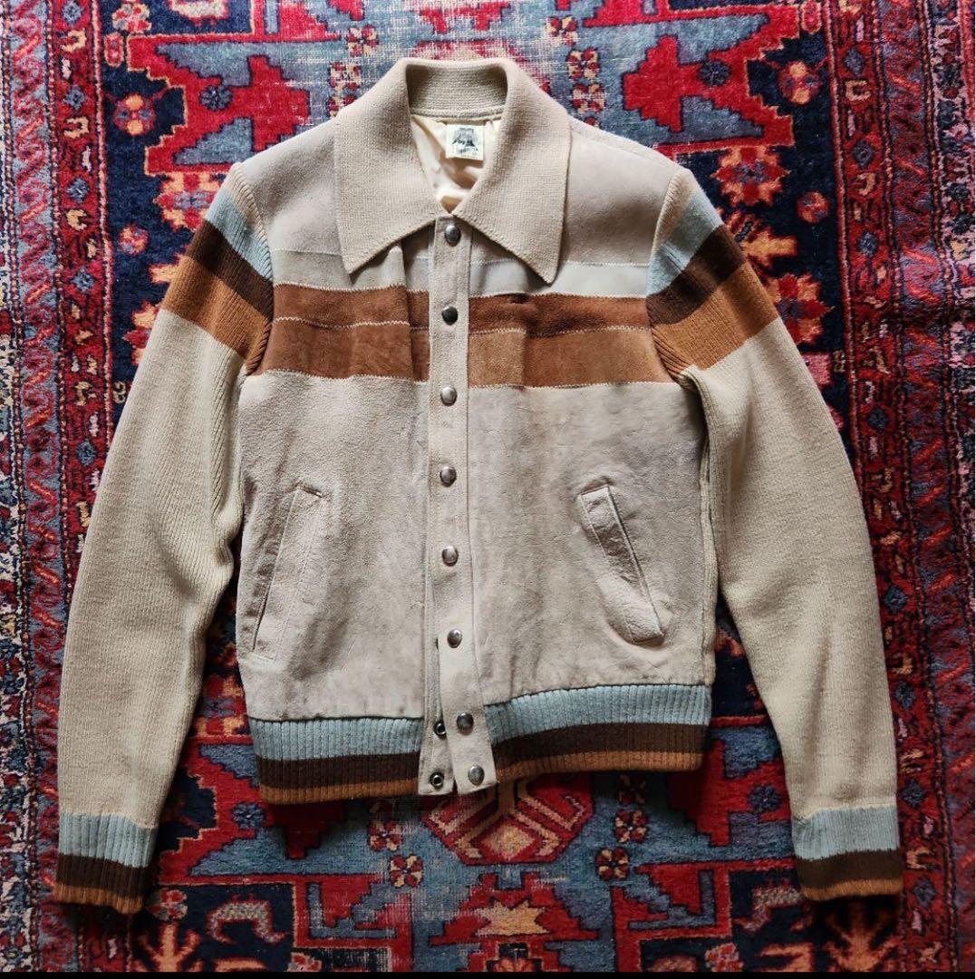 KENNINGTONケニントン70sジャンパー スエード+ニット