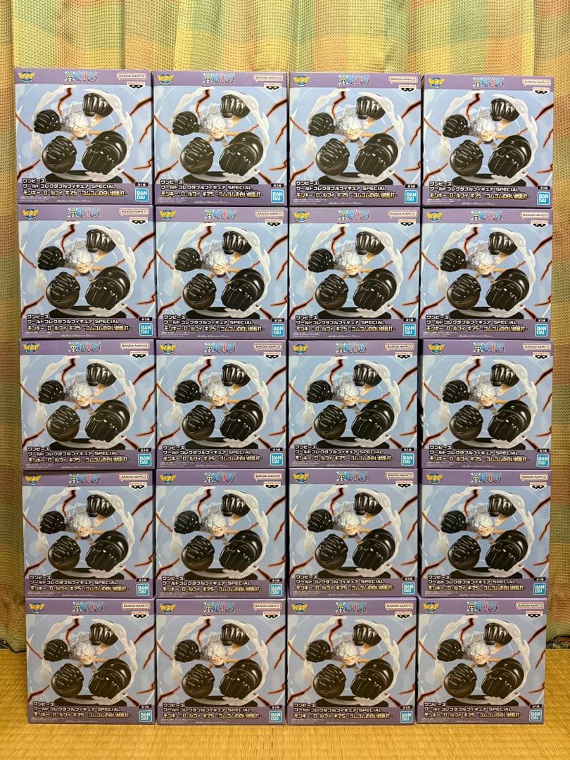 ワンピース ワーコレ ギア5 ニカ ゴムゴムの白い銃乱打 フィギュア