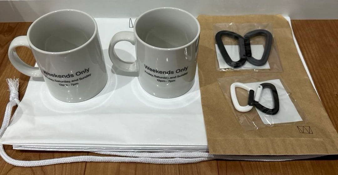 WEEKEND SEQUELマグカップ カラビナ セットfragment