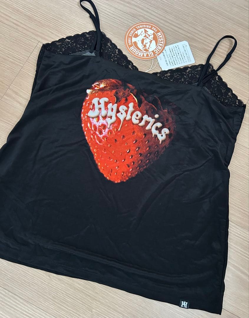 p*8様 新品　タグ付　ヒステリックグラマー　スカルベリー　キャミソール　hys