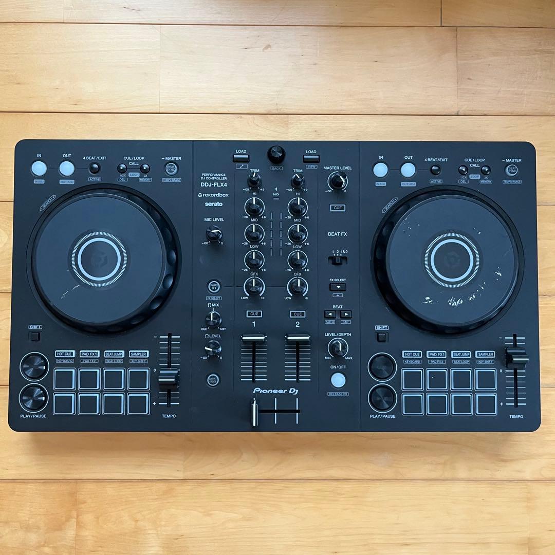 Pioneer DJ DDJ-FLX4 DJコントローラー 説明書付き