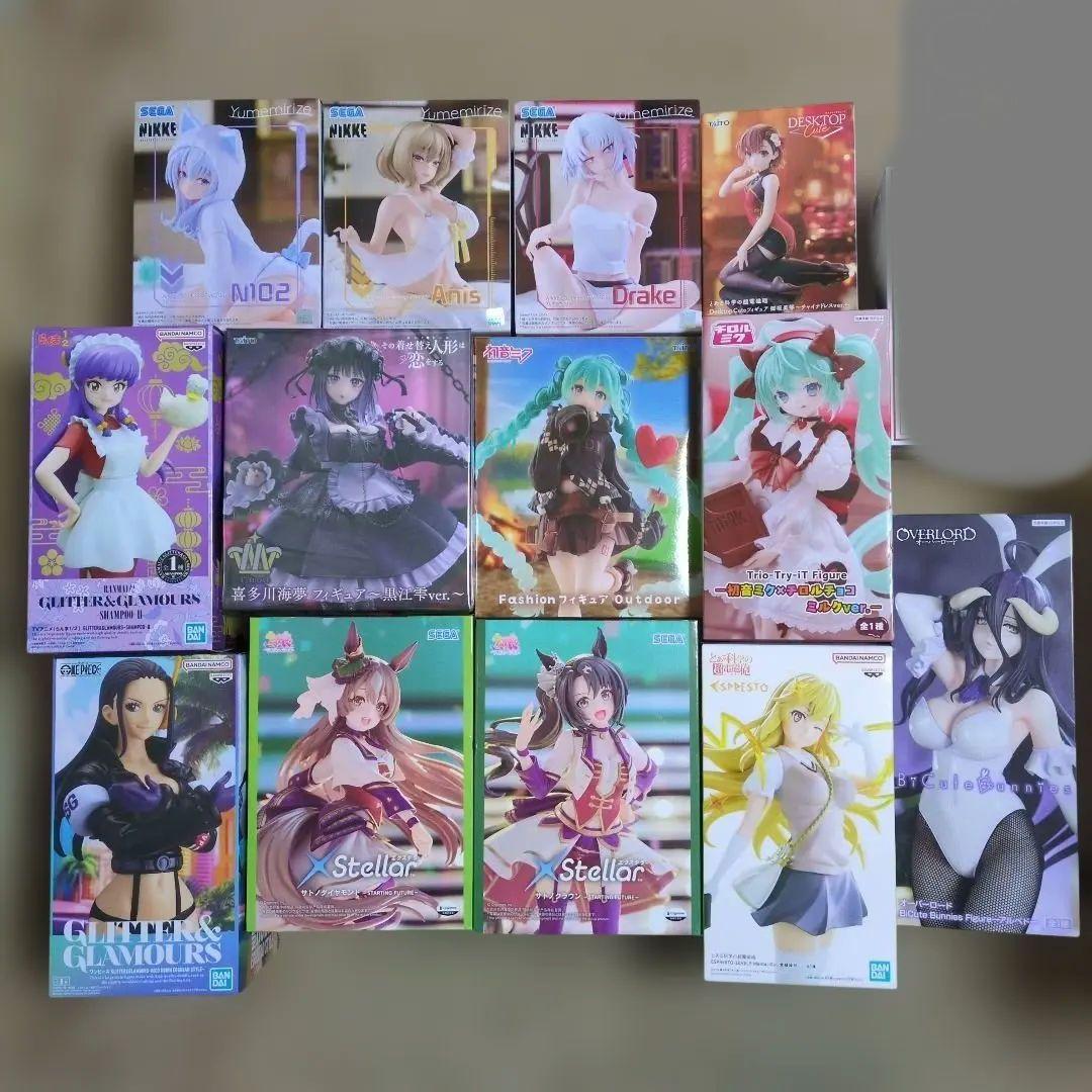 最新プライズフィギュアまとめ売り 15体 黒江雫 ウマ娘 チロルミク