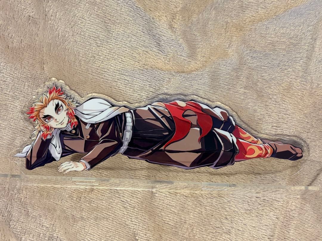 鬼滅の刃 煉獄杏寿郎 コミケ 寝そべり アクリルスタンド
