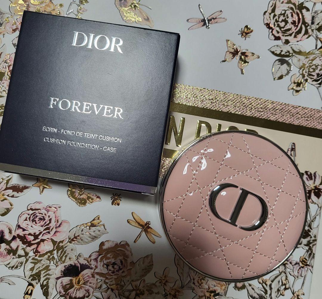 DIOR ディオールフォーエバー クッションファンデ ケース ピンク