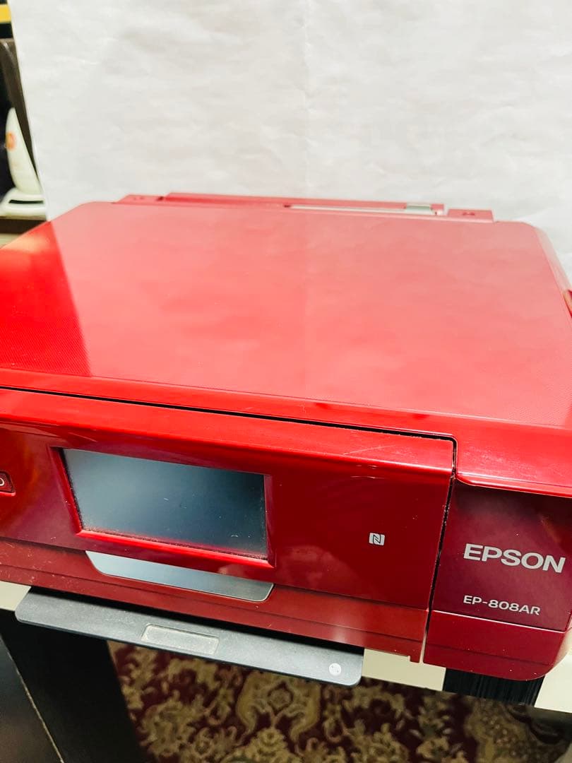 EPSON EP-808AR 【ジャンク品】　エプソン　プリンター ジャンク品】 EPSON EP808AR プリンター 赤｜Yahoo!フリマ（旧PayPay