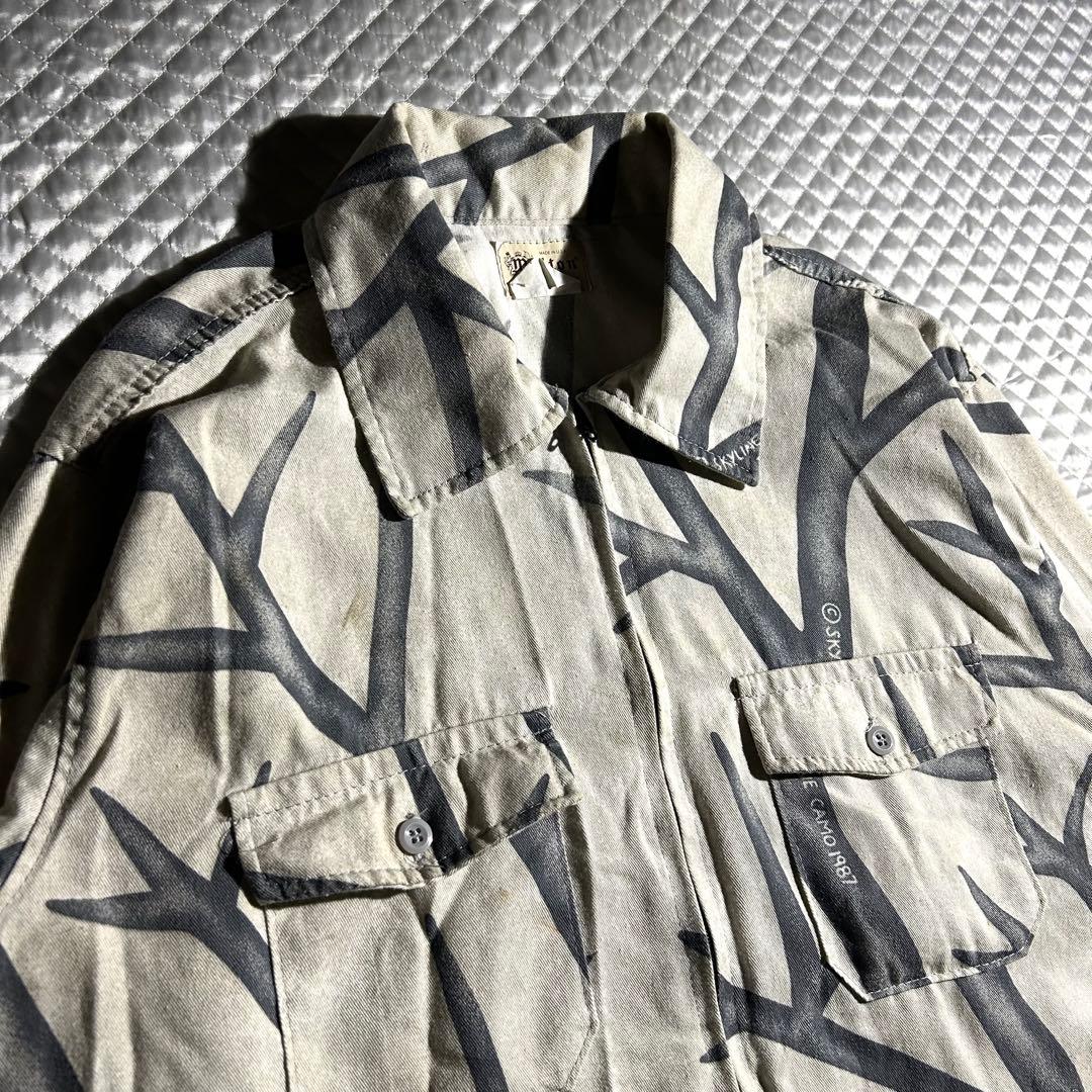 希少! 80s USA製 Skyline camo スカイラインカモ 迷彩 - メルカリ