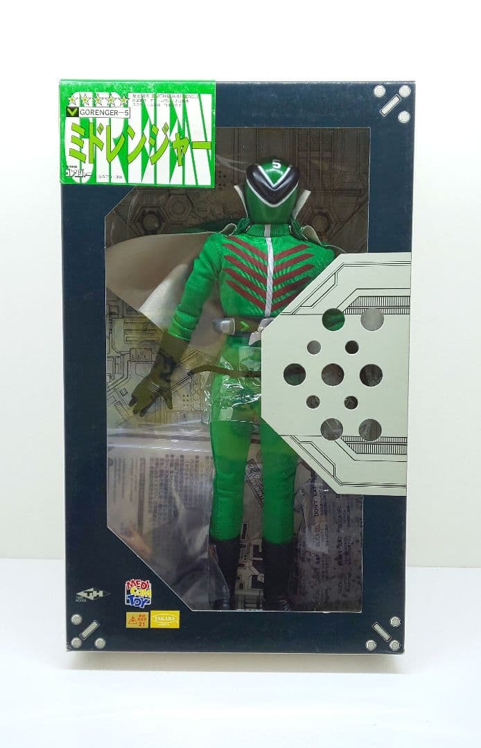 30cm可動♧RAH⑤☆ミドレンジャー☆昭和/特撮/メディコムトイ✨ - メルカリ