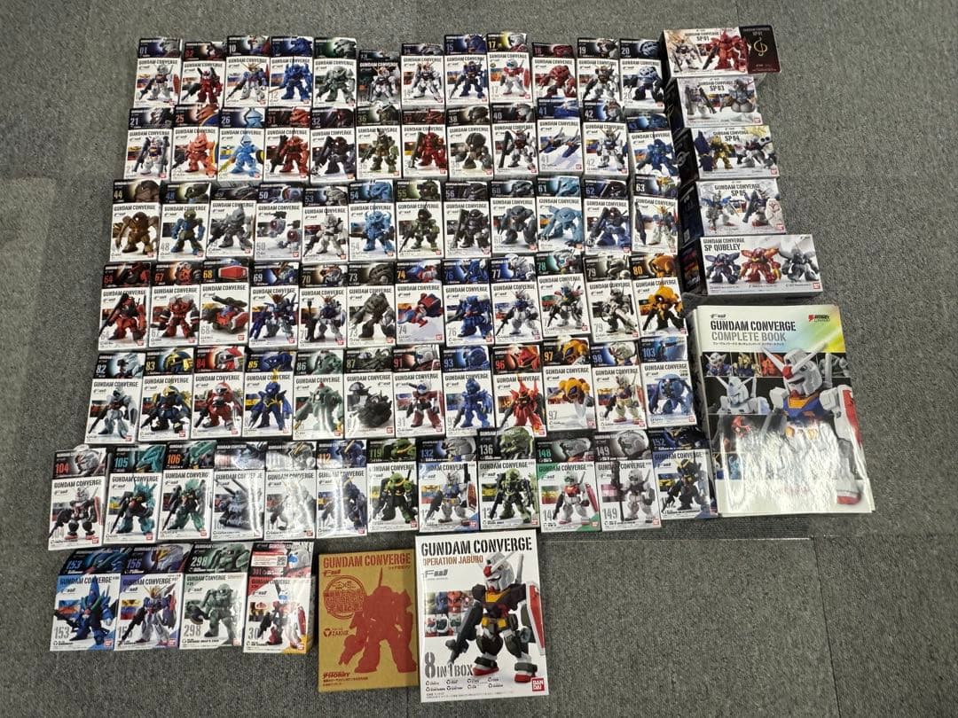 GUNDAM CONVERGE フィギュアセット SP 内袋未開封 FW GUNDAM CONVERGE CORE 赤いガンダムセット【プレミアムバンダイ限定