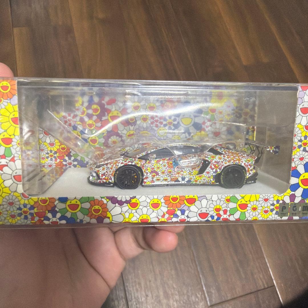 PGM LBWKアヴェンタドール 花柄デザイン 1/64