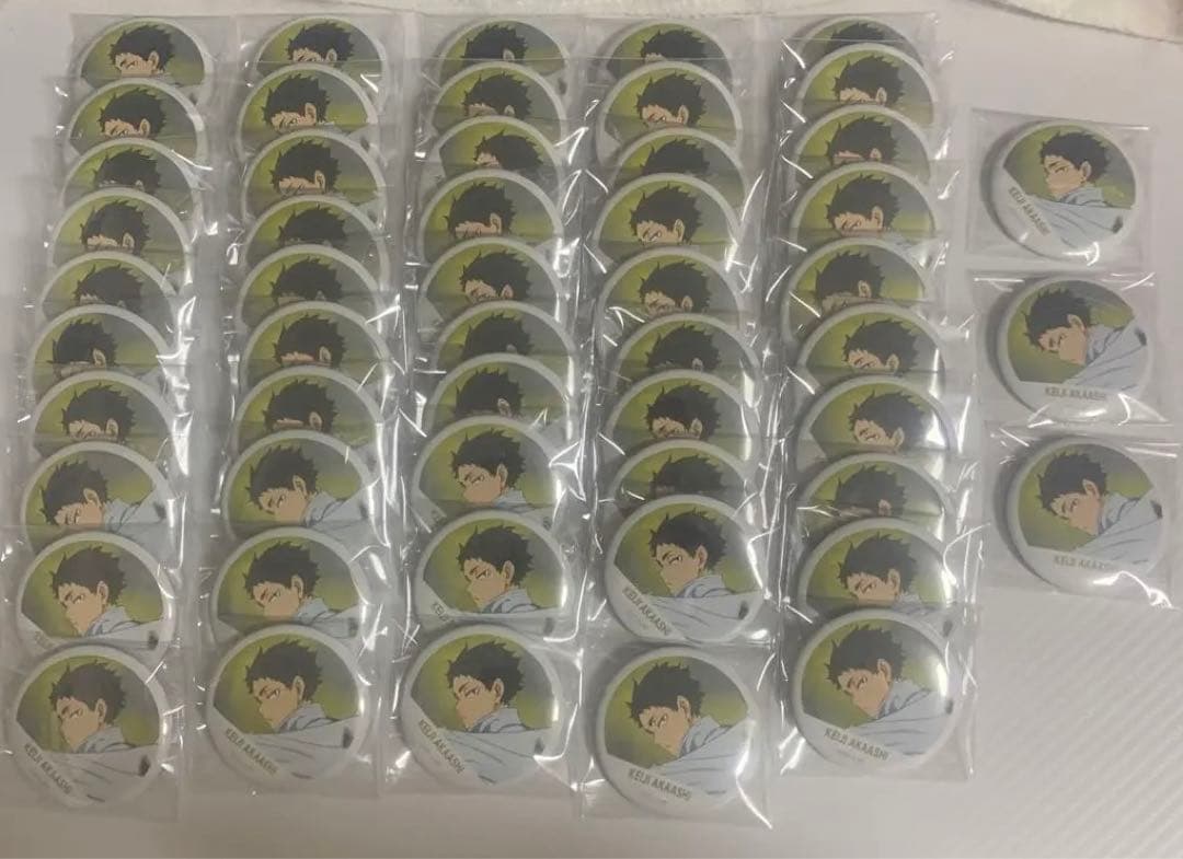ハイキュー!! 缶バッジ 横断幕 赤葦京治 53個まとめ売り