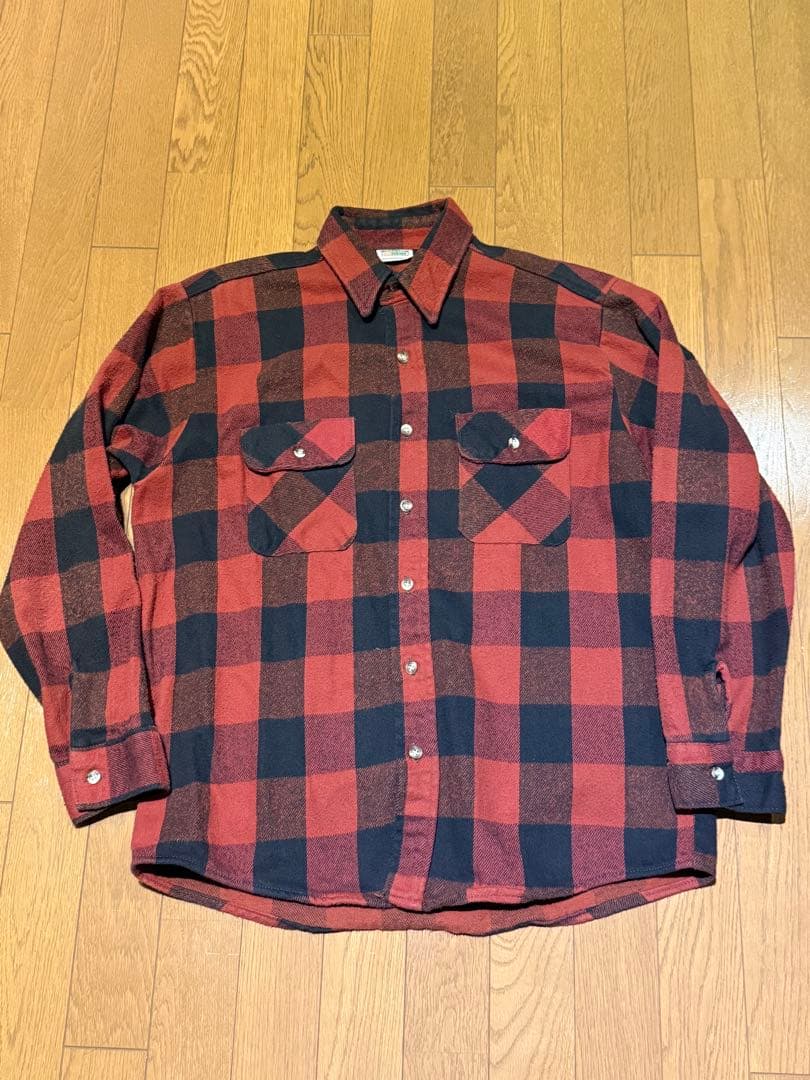 ファイブブラザー バッファローチェック ネルシャツ