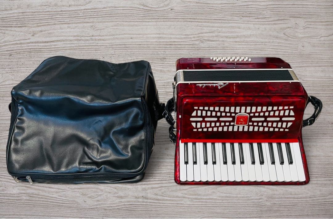Baile バイレ アコーディオン 30鍵盤 24ベース ケース付 Baile バイレ アコーディオン 30鍵盤 24ベース ケース付 Baile バイレ