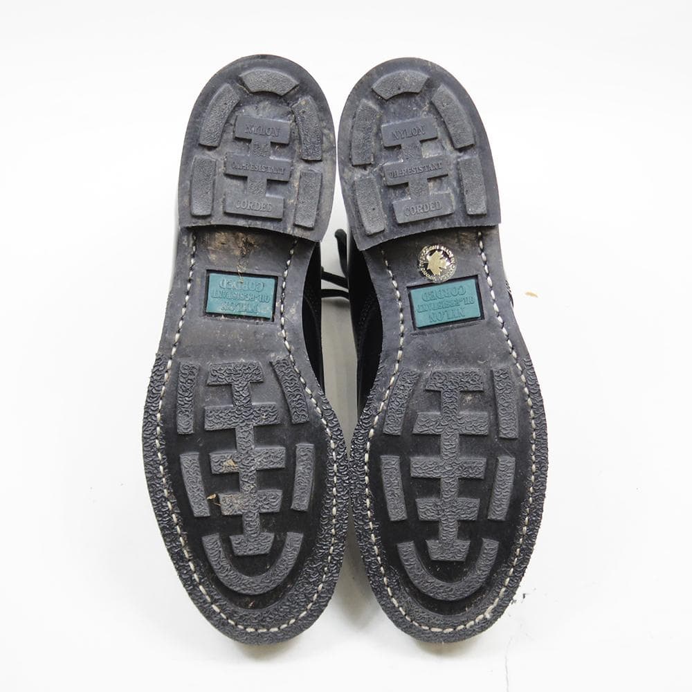 25cm カナダ ポリスブーツ ミリタリー 編み上げブーツ P4134