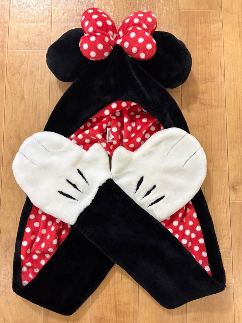 ディズニー ミニー マフラーキャップ ディズニー ミニー マフラーキャップ - メルカリ