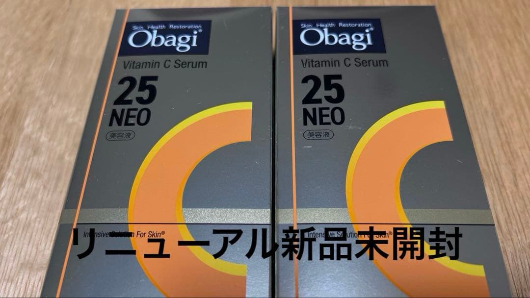 Obagi Vitamin C Serum 25 NEO 2本セット 新品未開封 - メルカリ