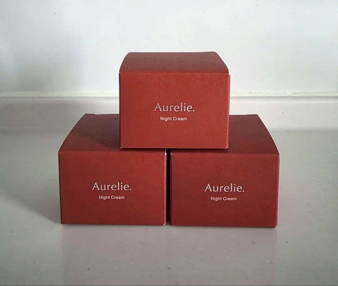 Aurelie モイストナイトクリーム×3個セット日本製