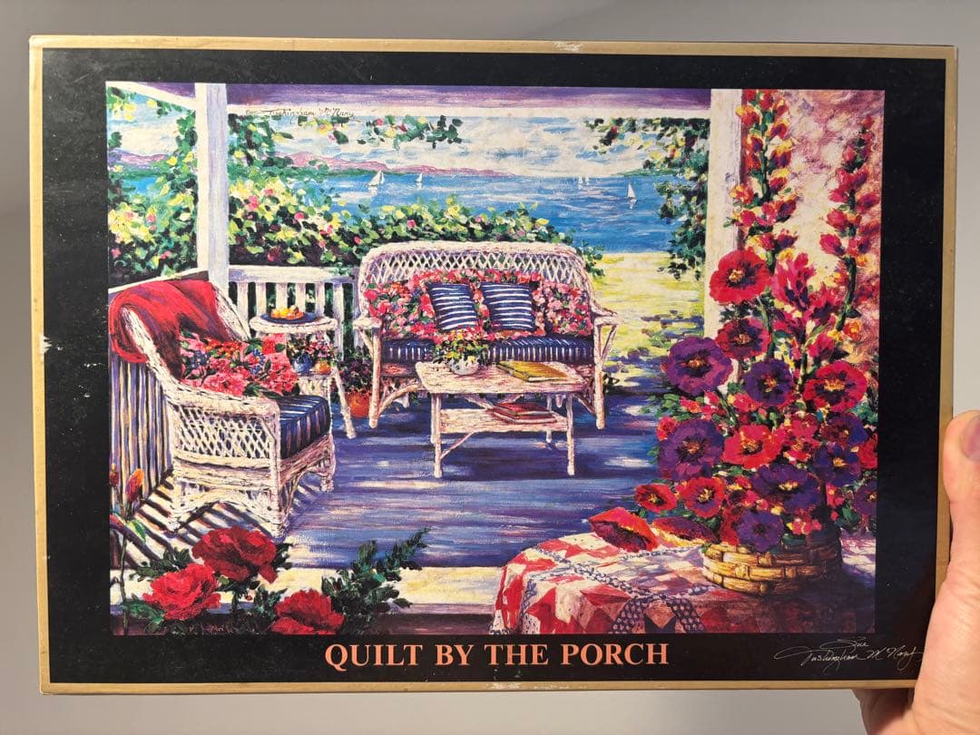 ビッグベン　ジクソパズル 1000ピース廃盤品　クオルト　バイ　ザ　ポーチ