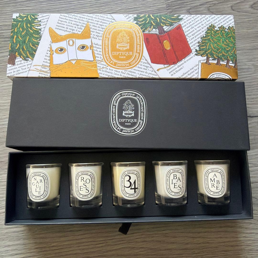 【新品】Diptyque 2025 限定版 ミニキャンドル コフレ