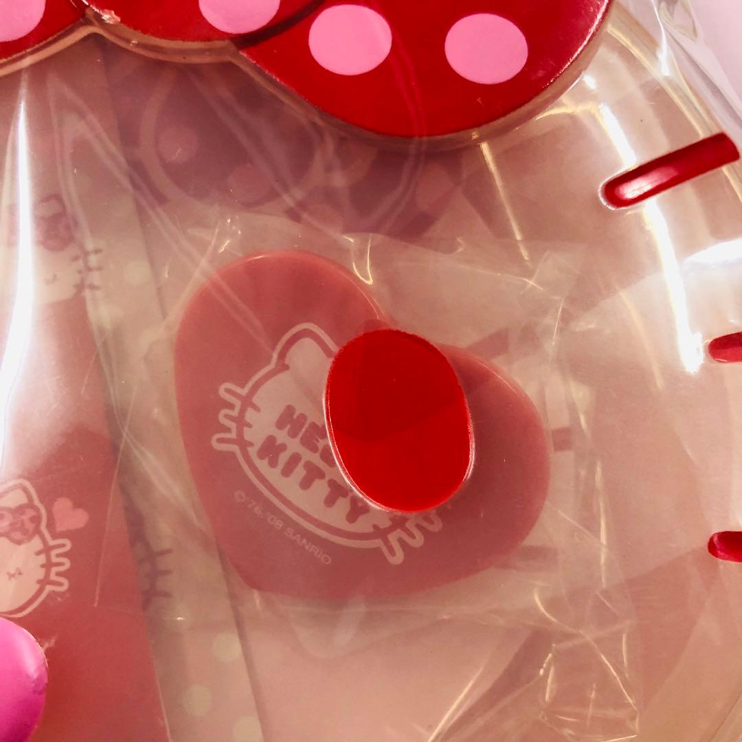 激レア☆2008年製 ハローキティ ステーショナリーセット 顔ケース 文具