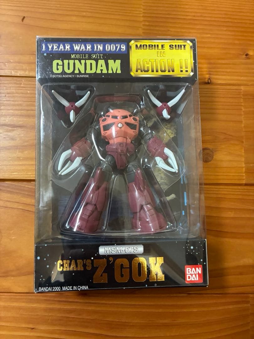 BANDAI GUNDAM Z'Gok アクションフィギュア