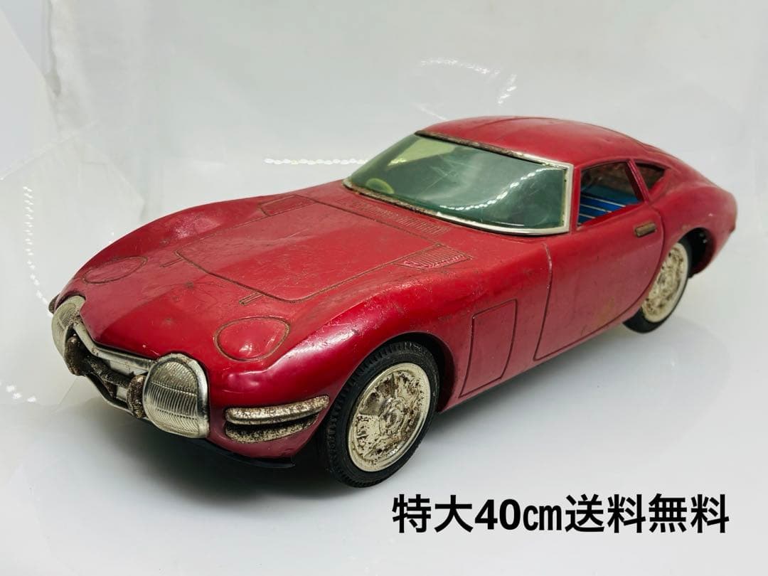 T*y様 アサヒ玩具ATC当時物ブリキ☆TOYOTA2000GT特大40㎝196