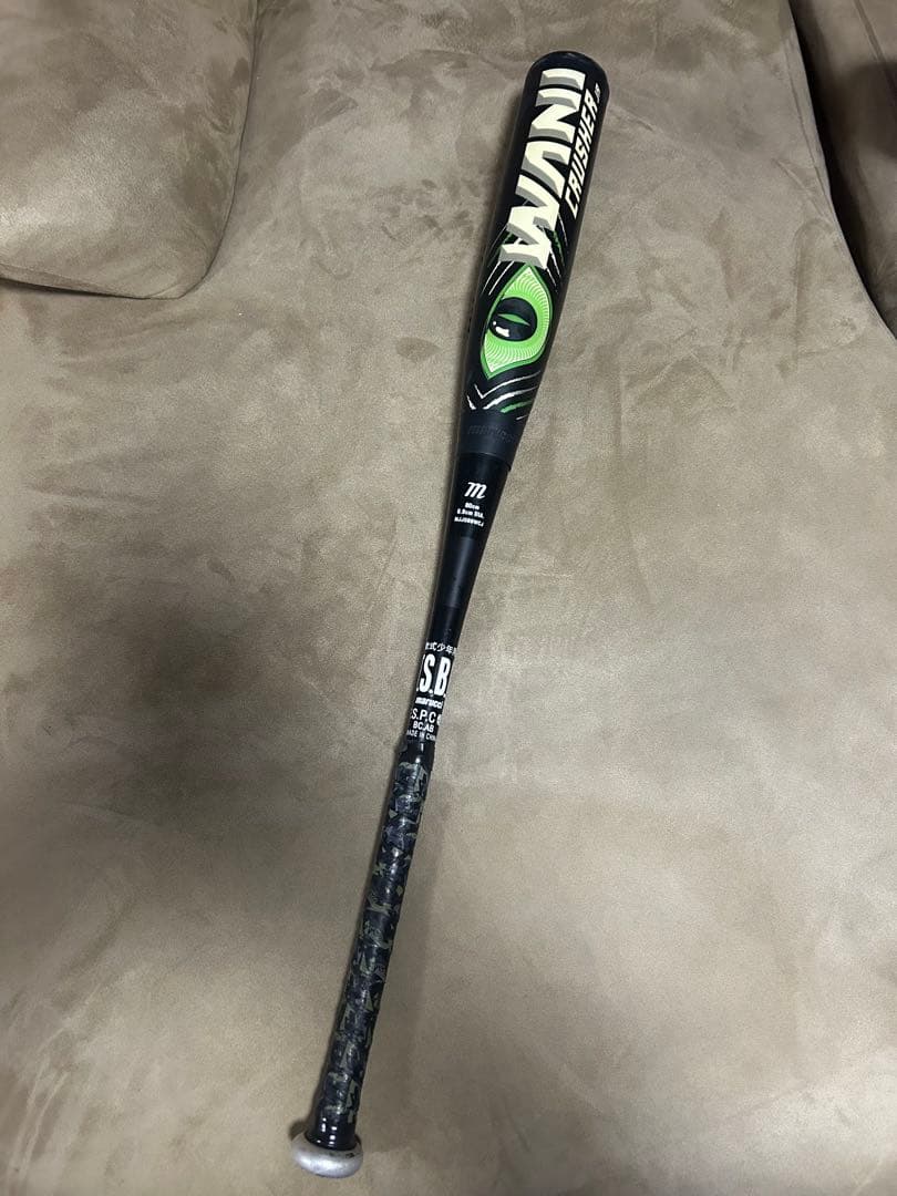 marucci ワニクラッシャー 緑 少年用 80cm￼ ジュニア マルーチ（marucci）（キッズ）少年軟式用バット 野球 ジュニア ワニ