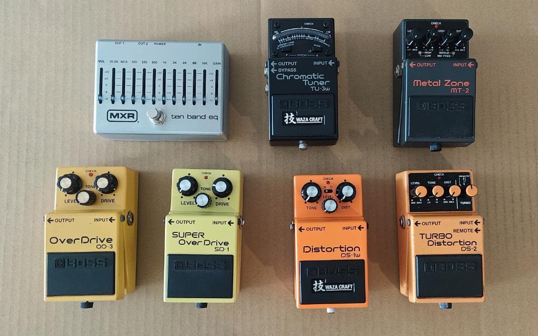 ギターエフェクターセット