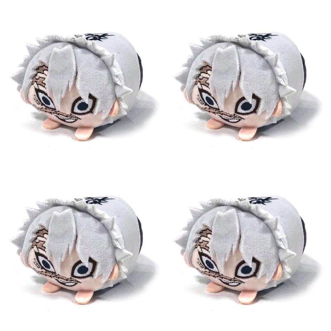 【未使用品】新品★鬼滅の刃【不死川実弥】もちころりん★ぬいぐるみマスコット★4点