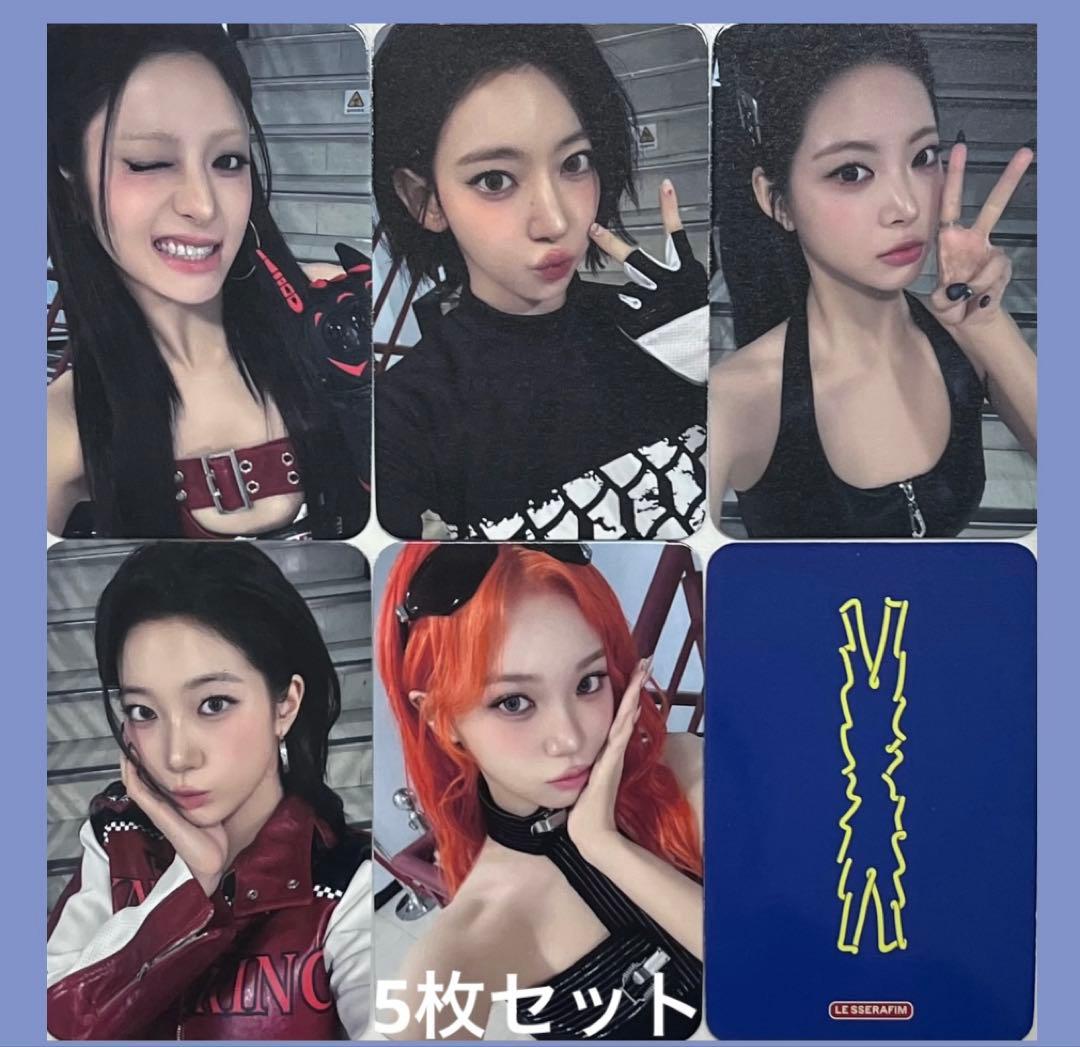 ルセラフィム SPAGHETT musicplant サイン会 トレカ５枚セット