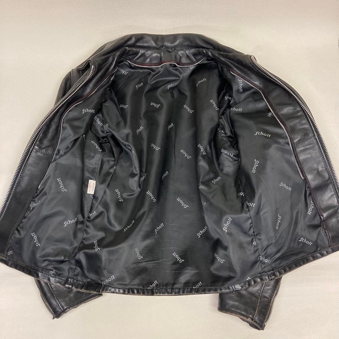 ☆Schott シングルライダース 642 トラッカージャケット 36 USA - メルカリ