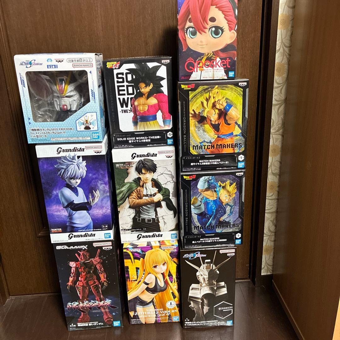 ガンダムジークアクス　SEED SEED Destiny 一番くじ　フィギュア