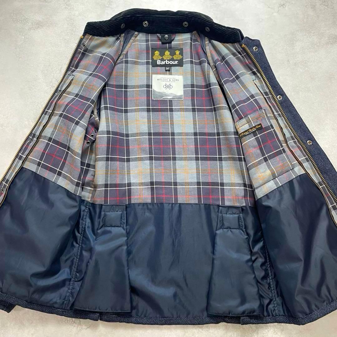 極美品 Barbour × MOLLOY&SONS BEDALE SL ツイード - メルカリ
